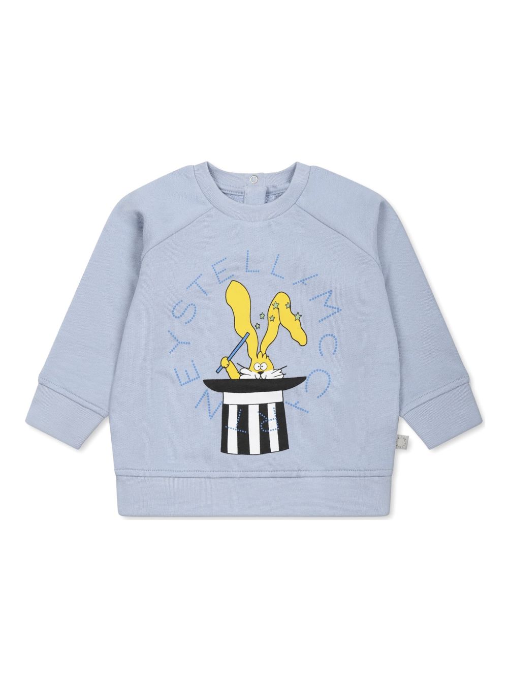 Stella McCartney Kids 图案印花卫衣 - 蓝色