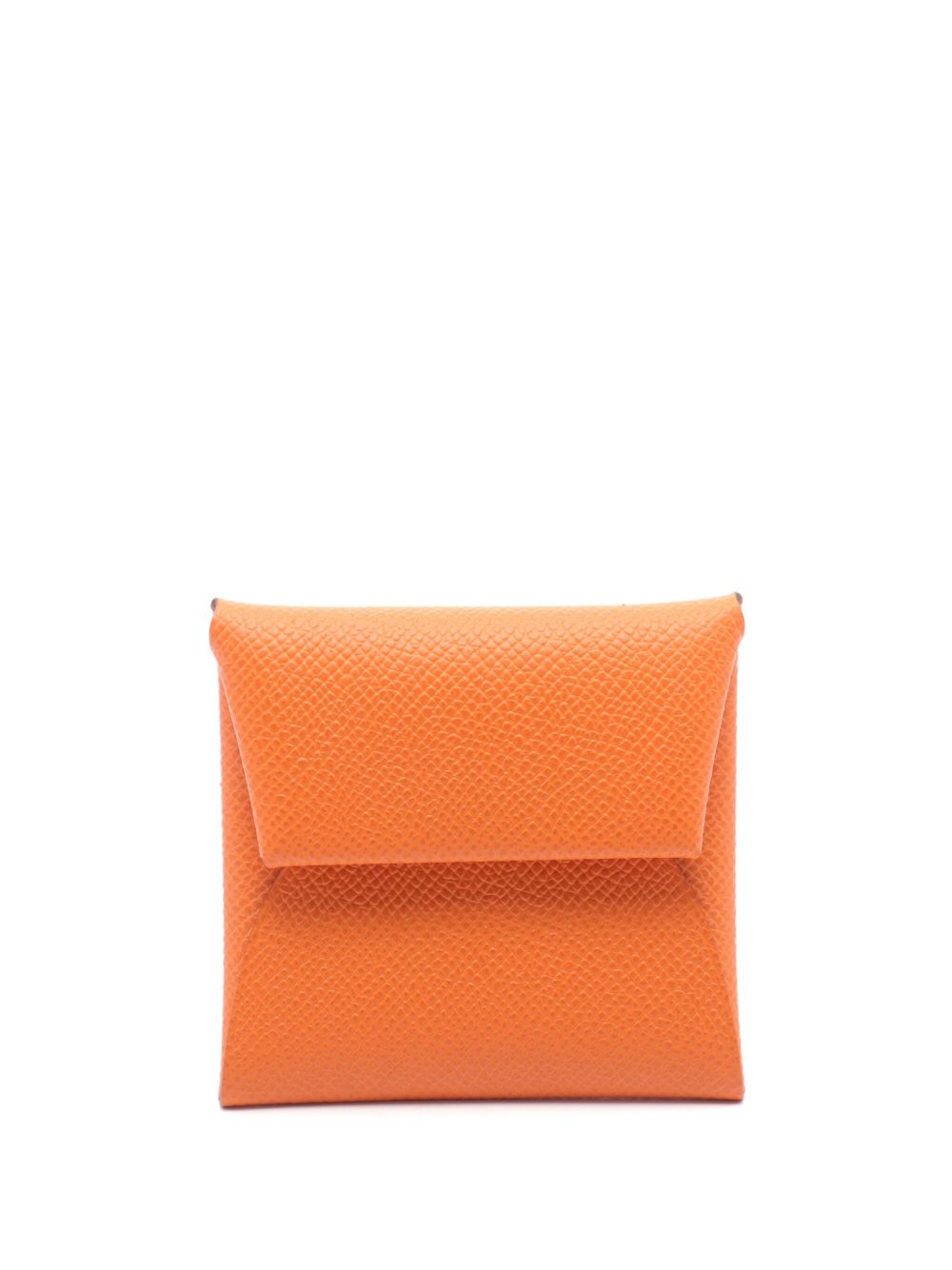 Hermès Pre-Owned Bastia Verso 零钱包（2023年典藏款） - 橘色