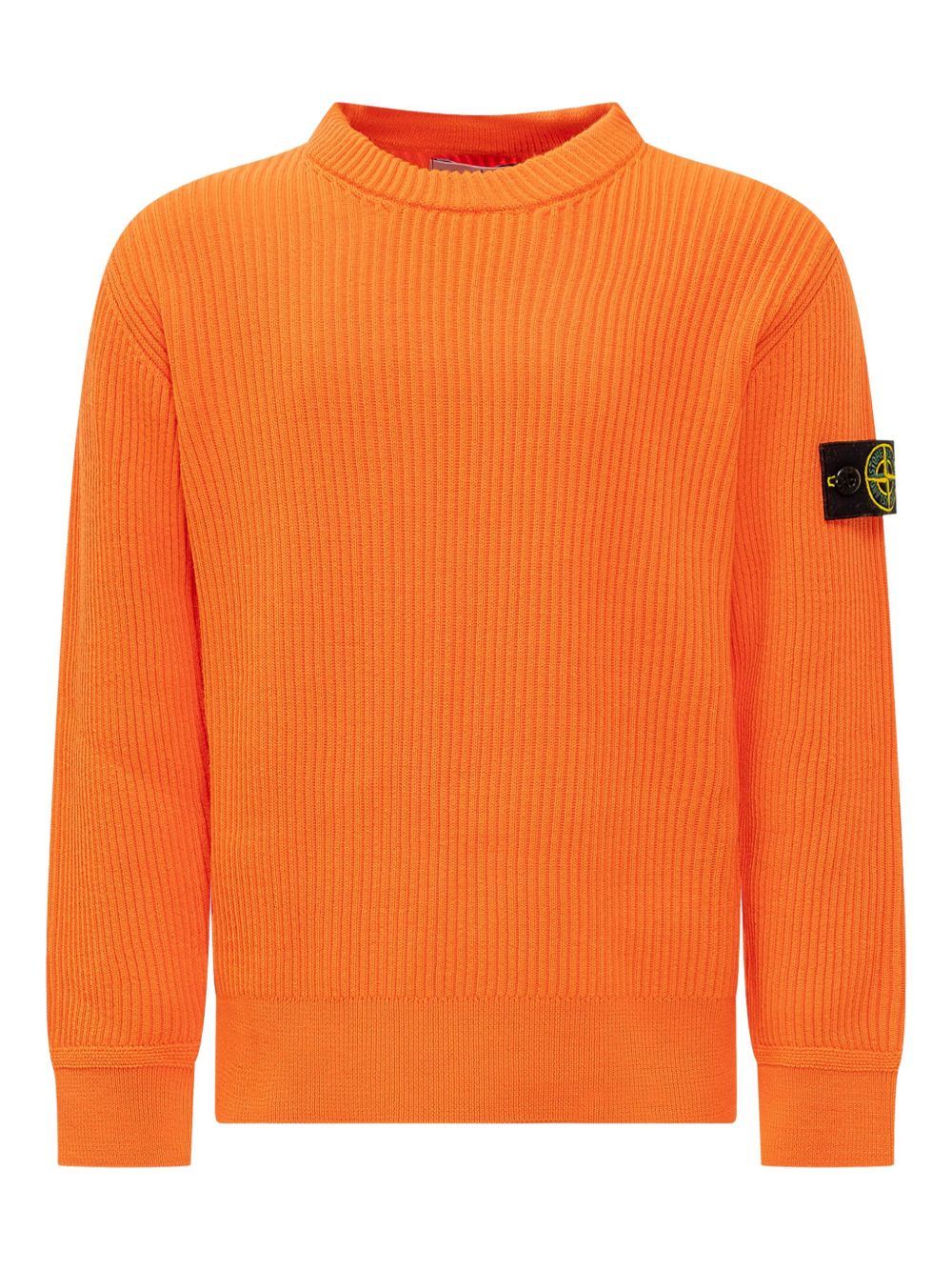Stone Island Junior Compass 徽章毛衣 - 橘色