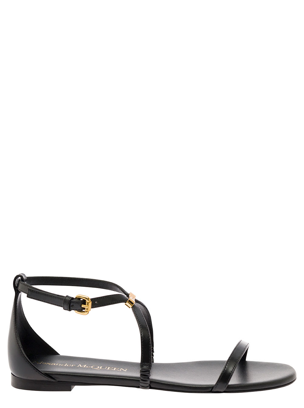 Alexander McQueen 皮革凉鞋
