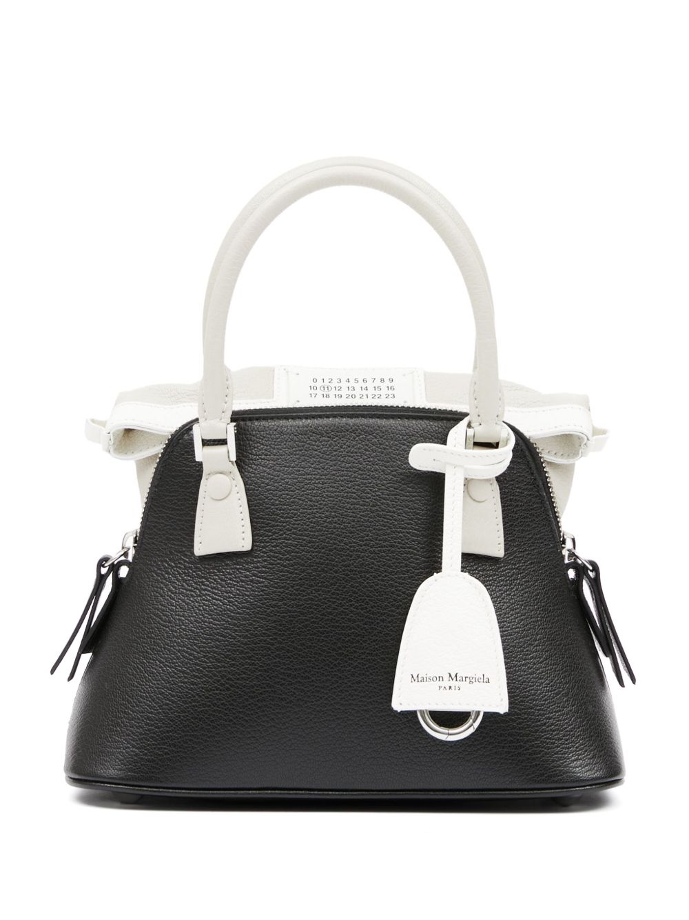 Maison Margiela 5AC Classique 皮质迷你手提包 - 黑色