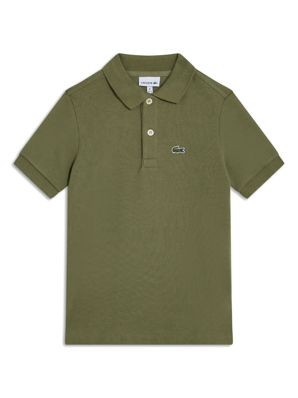 Lacoste logo polo衫 - 绿色