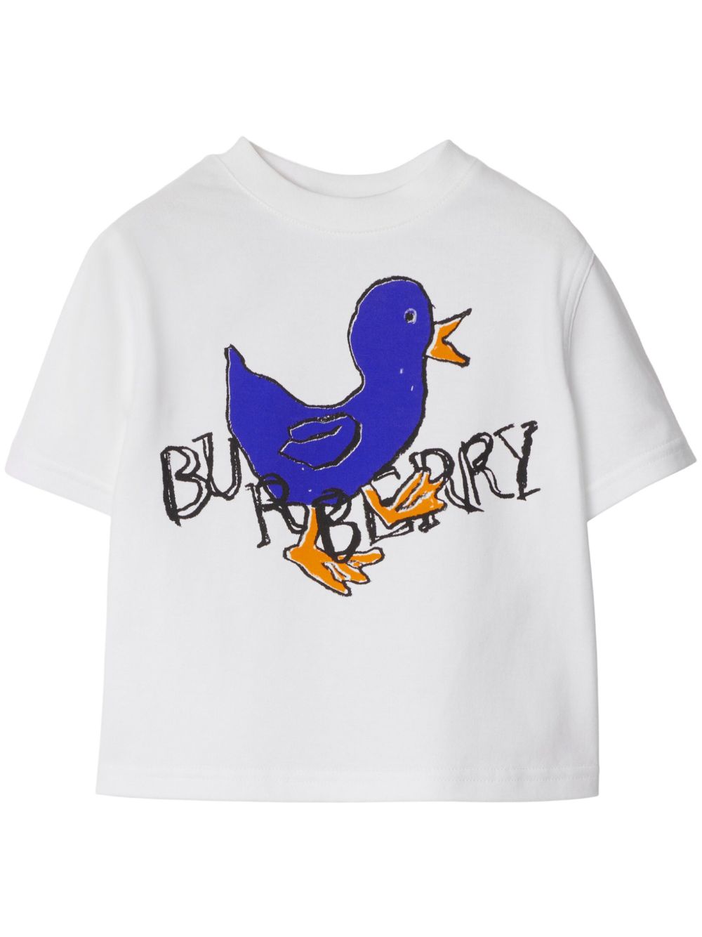 Burberry Kids Baby Bird T恤 - 白色