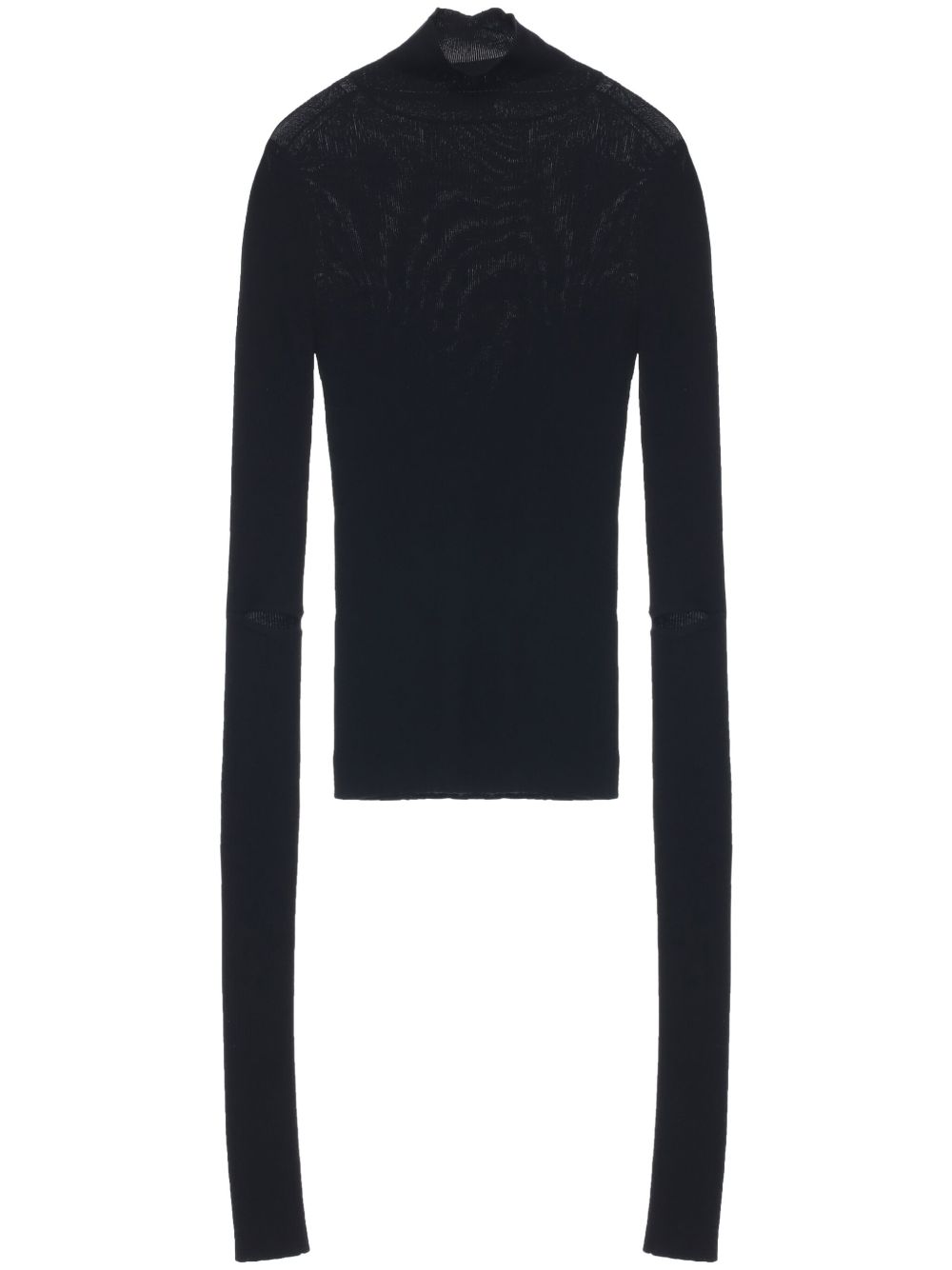 Ann Demeulemeester 羊毛毛衣 - 黑色