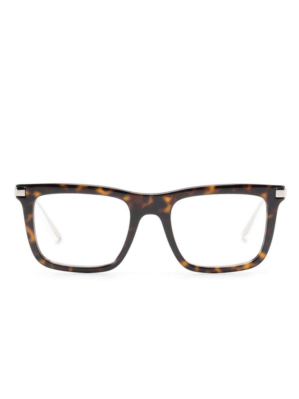 Gucci Eyewear GG1438O 方框眼镜 - 褐色
