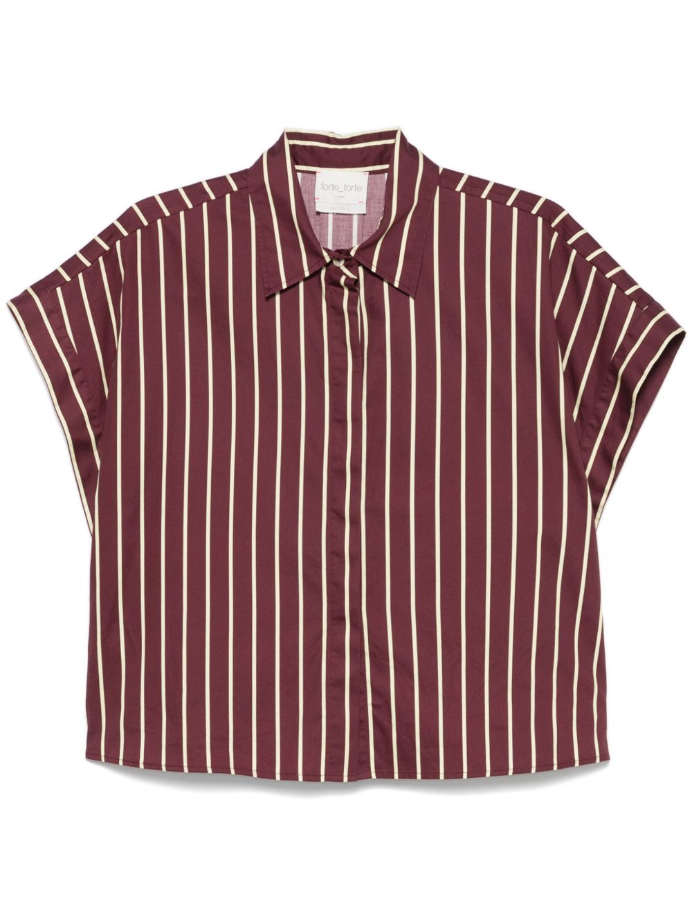 Forte Forte striped shirt - 红色