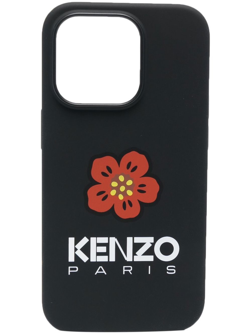 Kenzo iPhone 14 Pro Boke Flower 手机壳 - 黑色