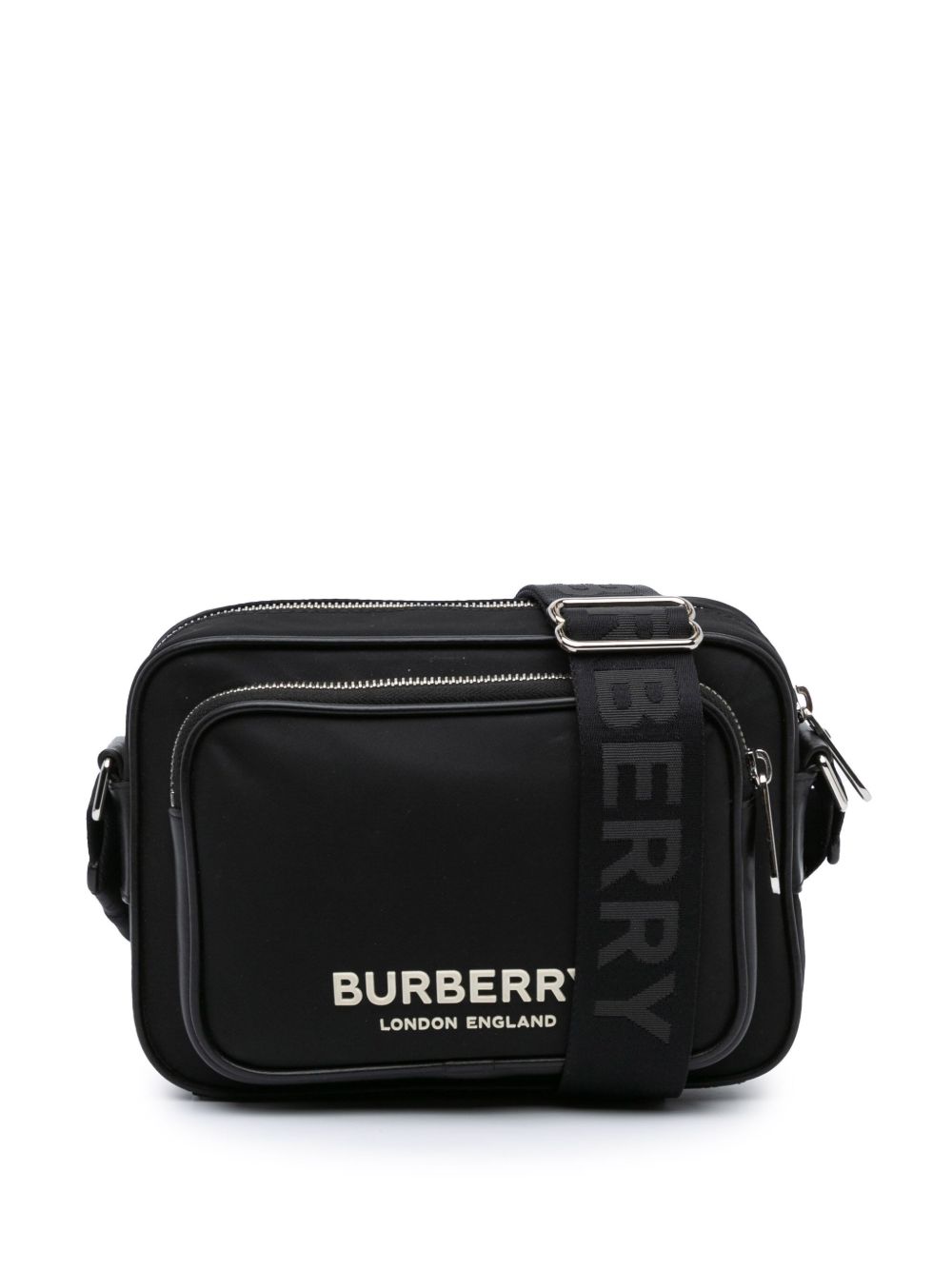 Burberry Pre-Owned 2000 Nylon Paddy crossbody bag - 黑色