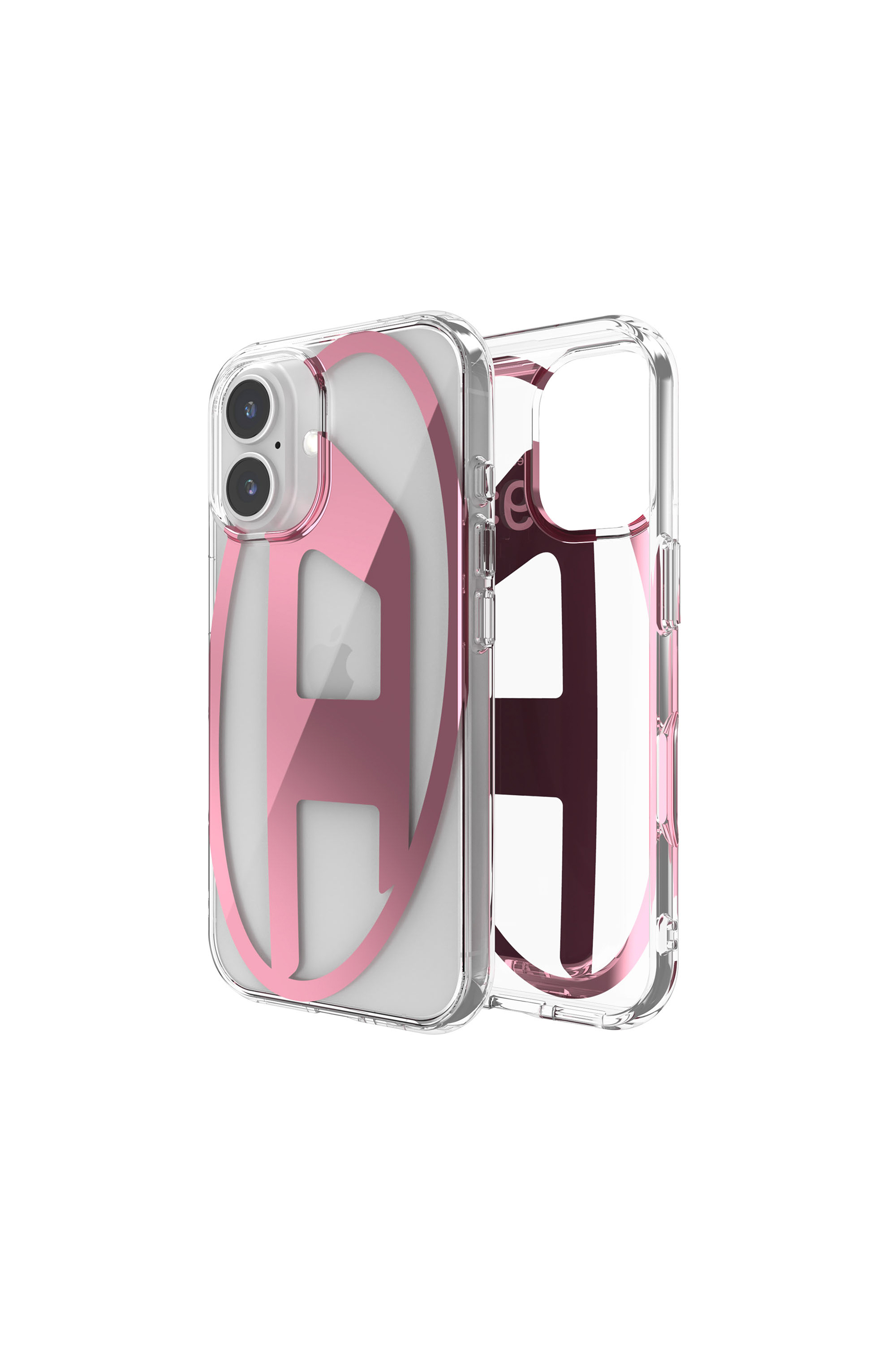 Diesel - Oval D Mirror Case for i P 16 - Cases - Unisex - Pink