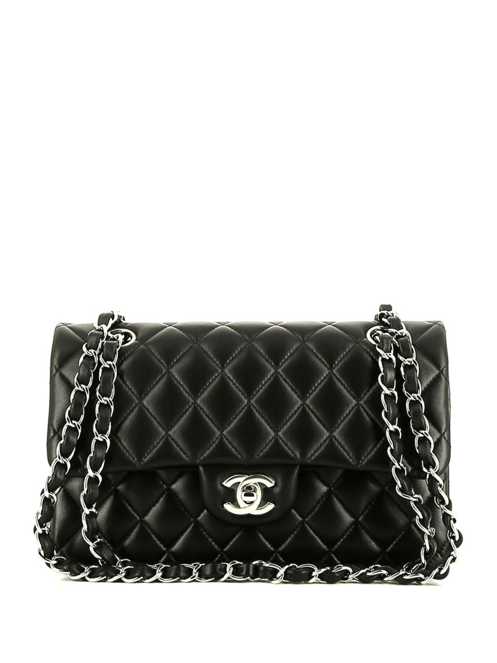 CHANEL Pre-Owned Classic Flap 小号单肩包（2022年典藏款） - 黑色