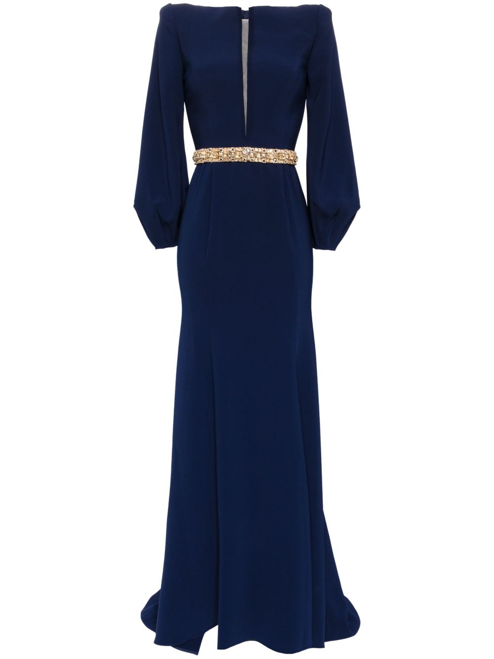 Jenny Packham Layla 晶饰礼服 - 蓝色