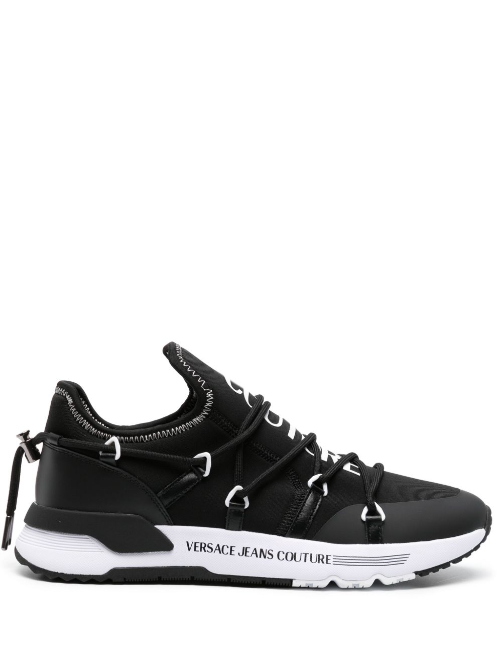 Versace Jeans Couture Dynamic 套穿式运动鞋 - 黑色