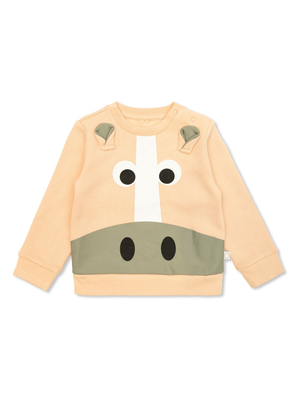 Stella McCartney Kids Horse 图案卫衣 - 粉色