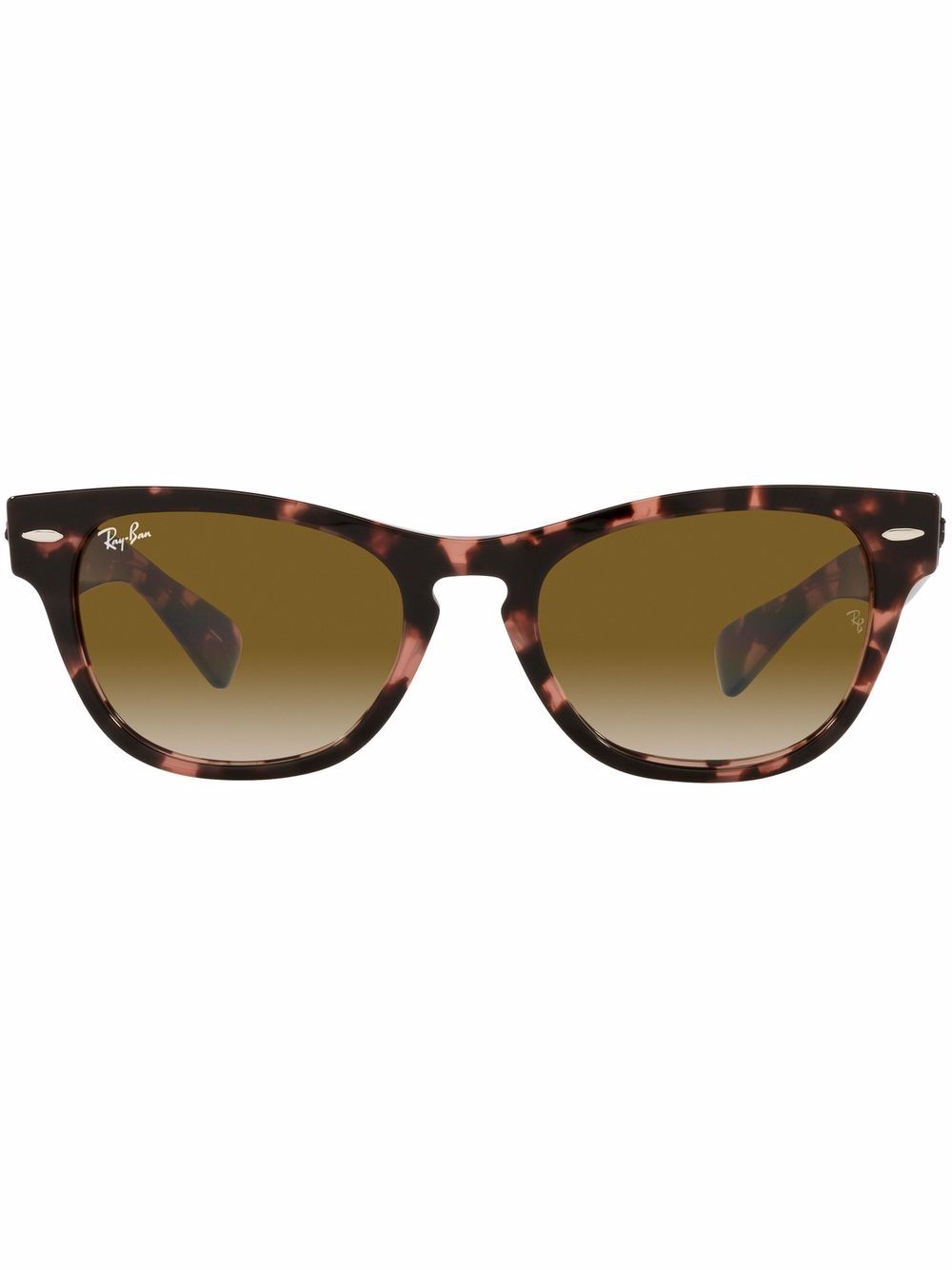 Ray-Ban RB2201 猫眼镜框太阳眼镜 - 粉色
