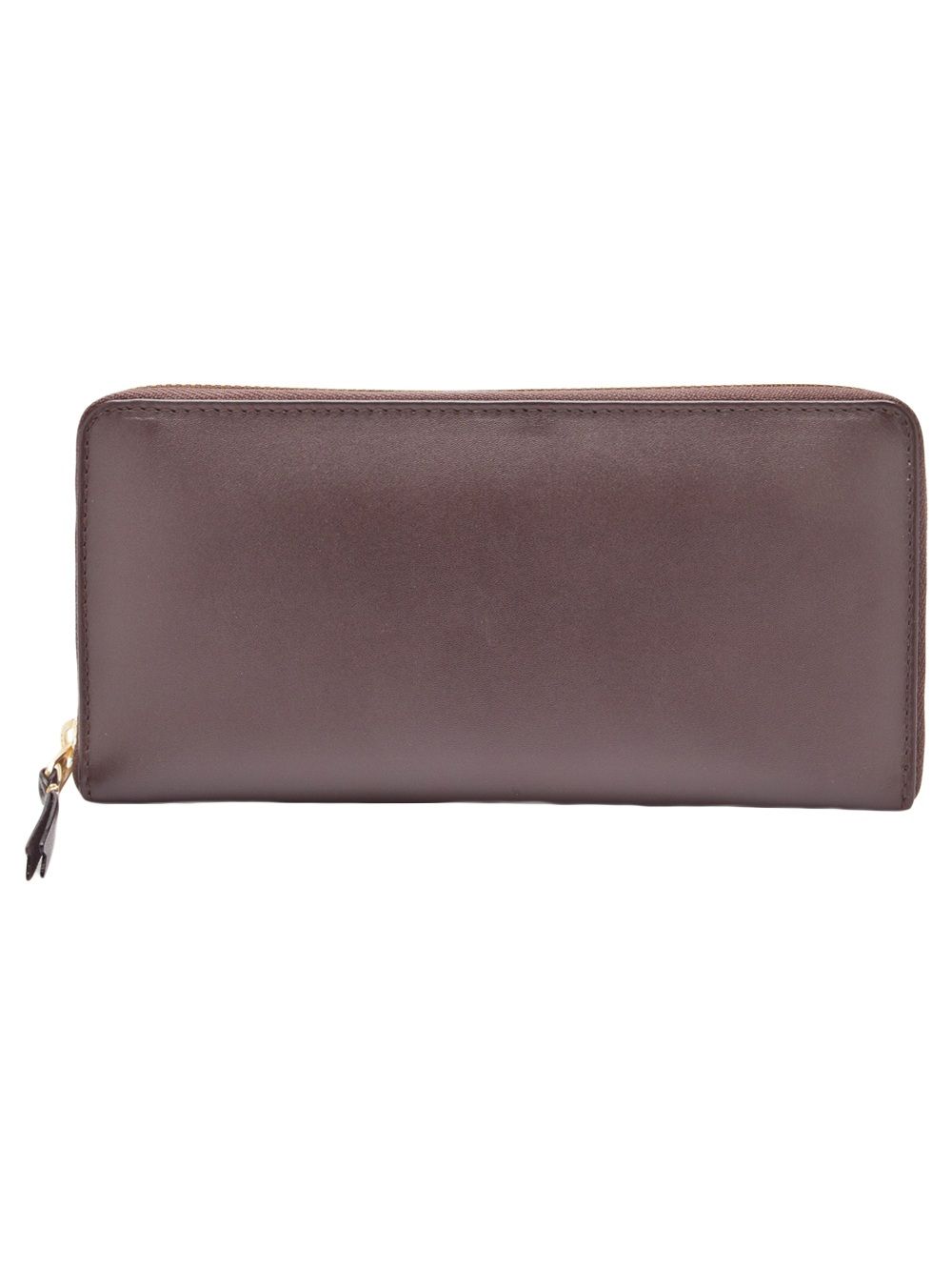 Comme Des Garçons Wallet 'Classic Plain'长款拉链钱包 - 褐色