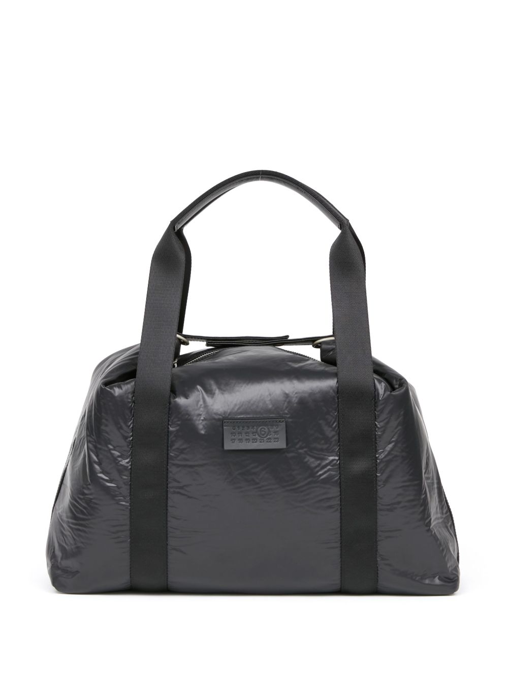 MM6 Maison Margiela 皱褶感旅行包 - 黑色