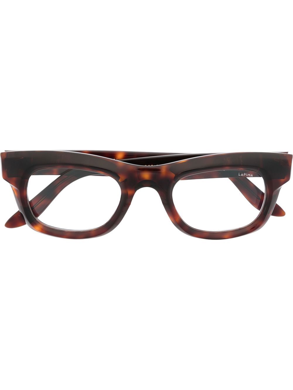 Lapima Wayfarer 镜框眼镜 - 褐色