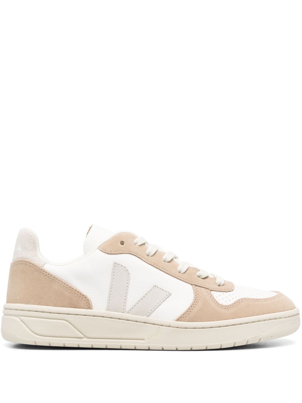 VEJA V-10 拼接系带运动鞋 - 中性色