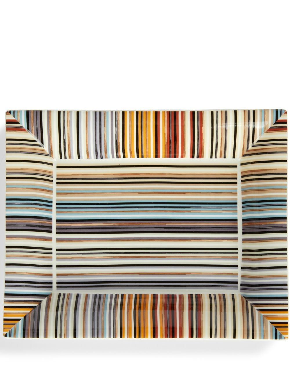 Missoni Home Stripes Jenkins 装饰盘 - 黑色