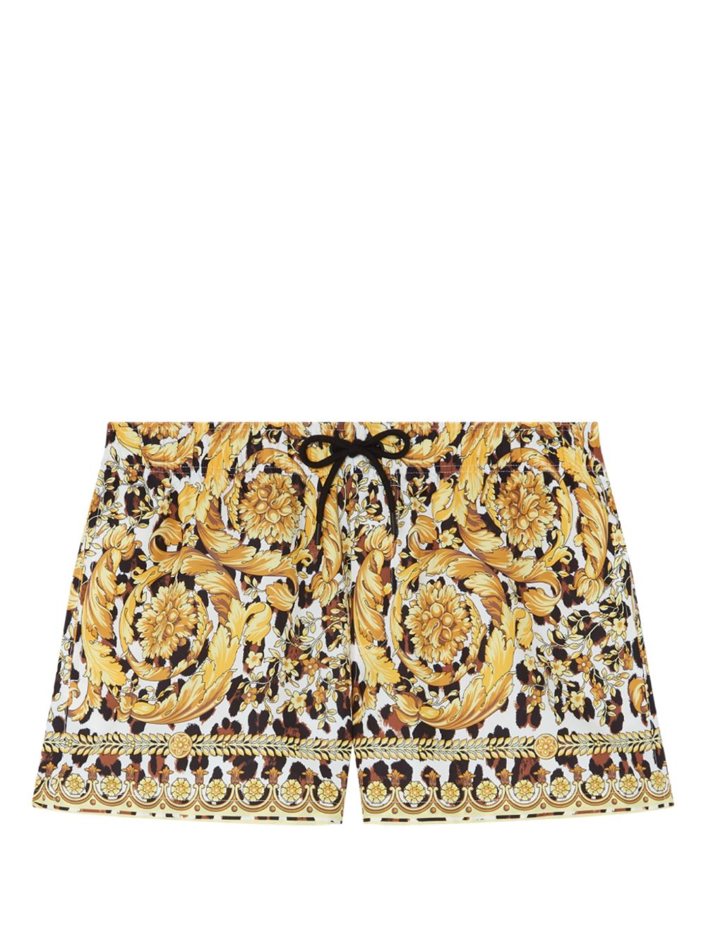 Versace Wild Barocco 泳裤 - 白色