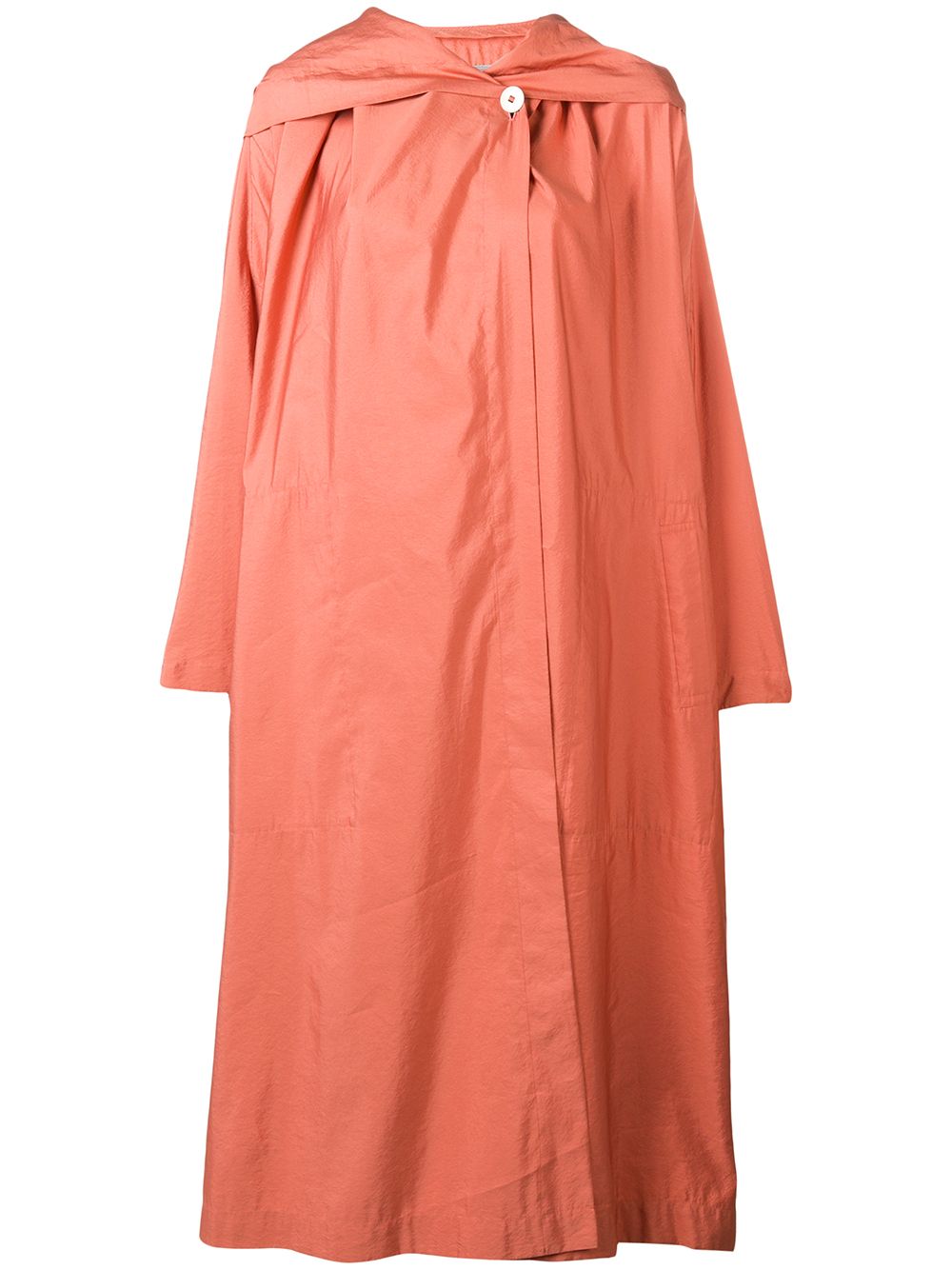 Issey Miyake Pre-Owned 古着轻薄连帽大衣 - 粉色