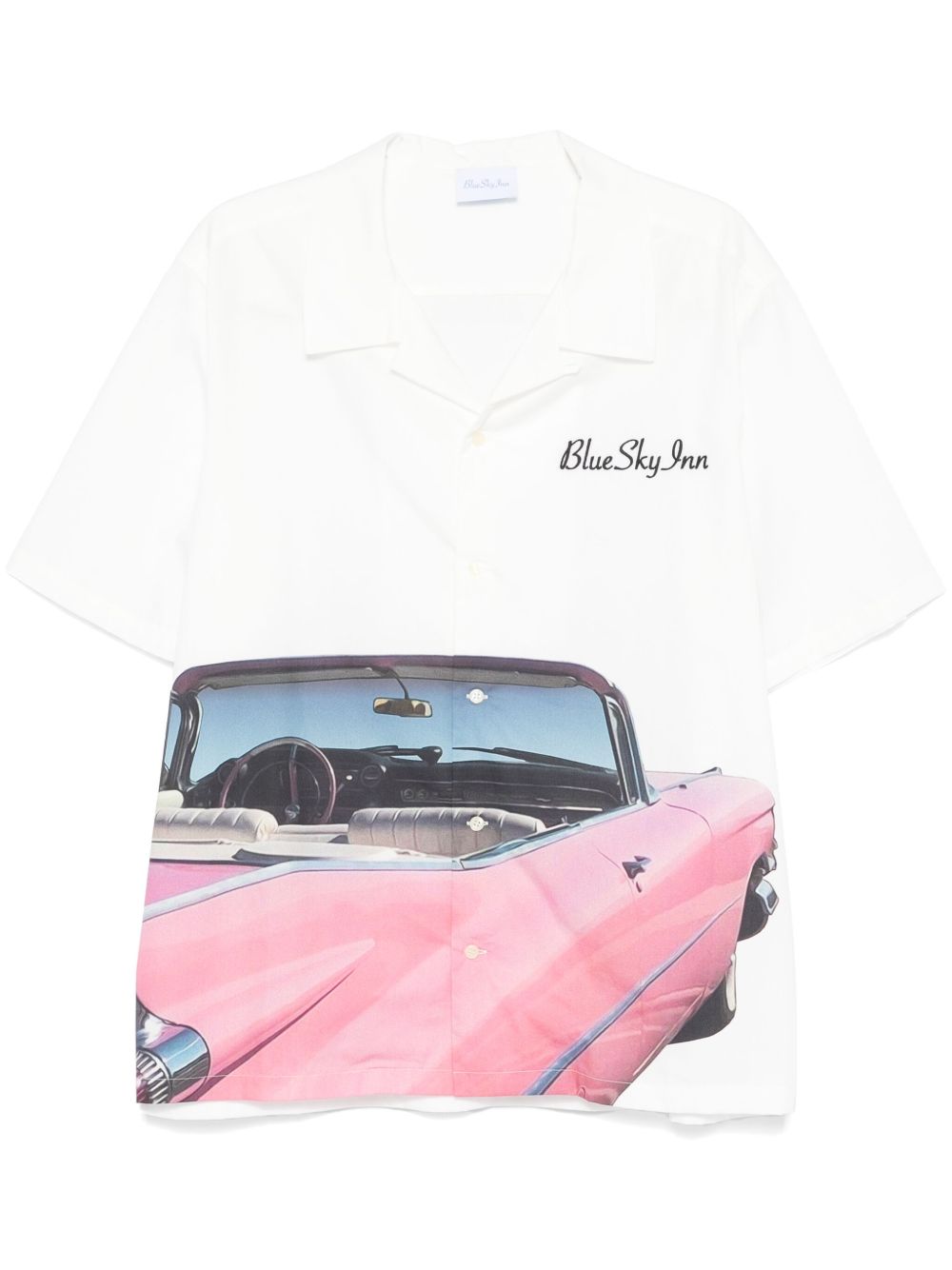 BLUE SKY INN Car 衬衫 - 白色