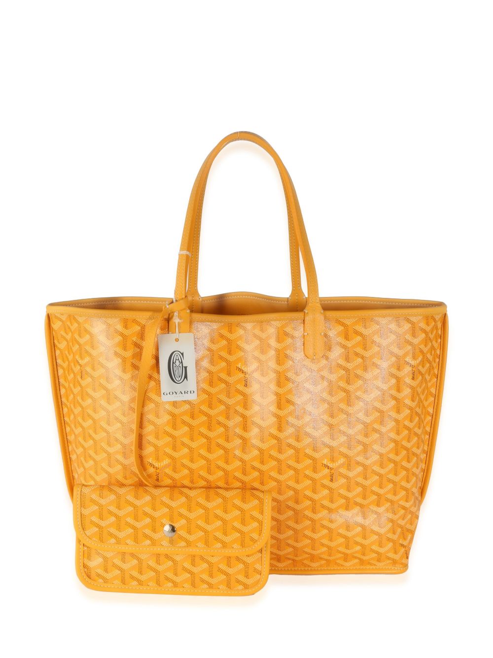 Goyard Pre-Owned Artois PM 手提包（2019年典藏款） - 黄色