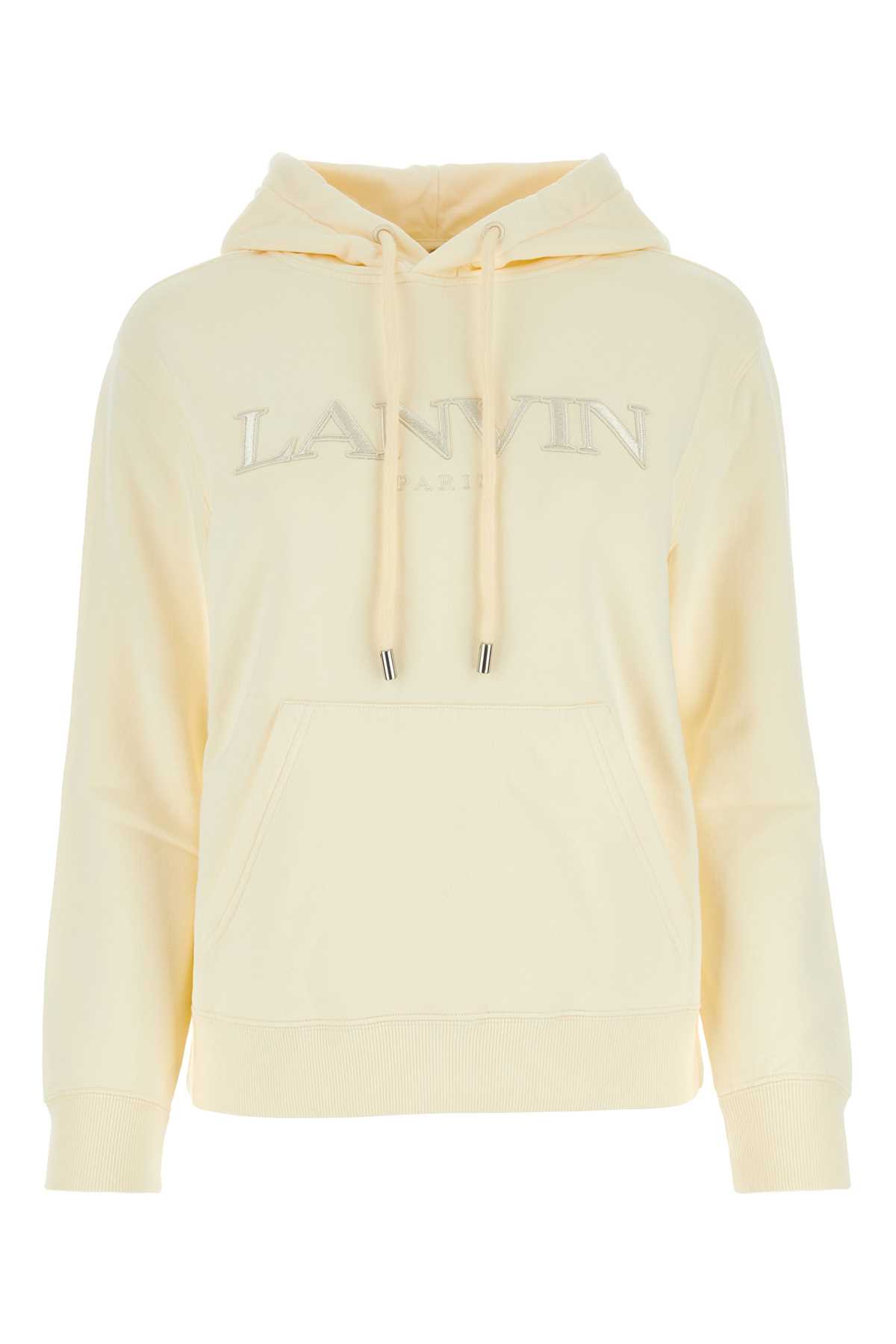 Lanvin 奶油色纯棉卫衣