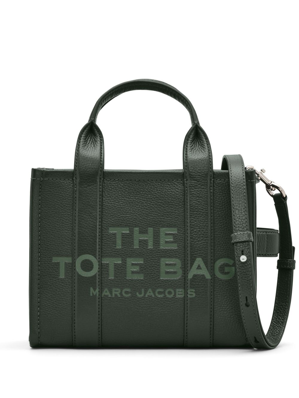 Marc Jacobs The Tote 皮质手提包 - 绿色