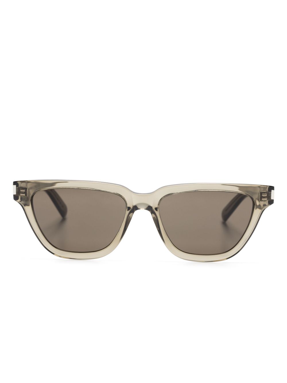 Saint Laurent Eyewear 方框太阳眼镜 - 灰色