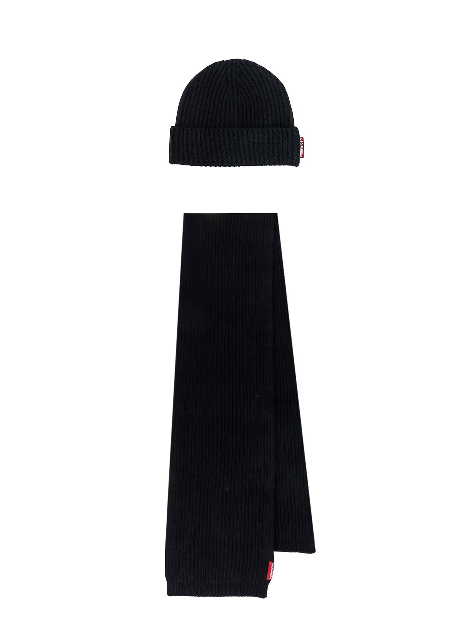 Dsquared2 Hat And Scarf Set