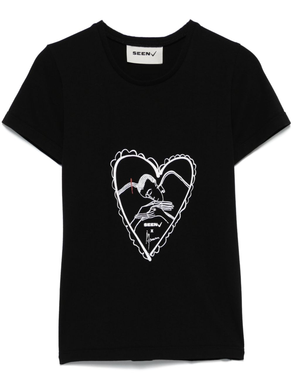 Seen Users x Ilfoveanu Love Baby T恤 - 黑色