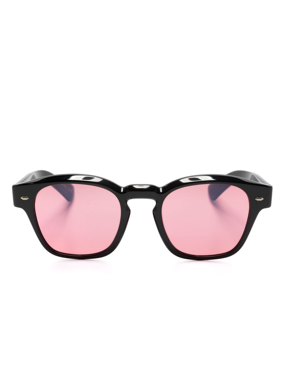 Oliver Peoples Maysen 方框太阳眼镜 - 黑色