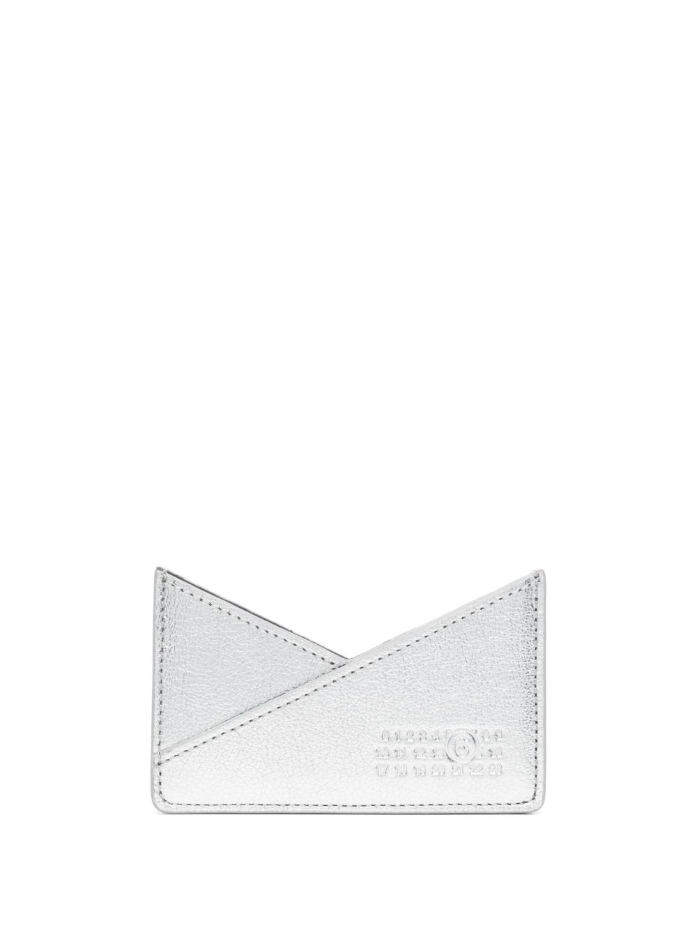 MM6 Maison Margiela Japanese 6 皮质卡夹 - 银色