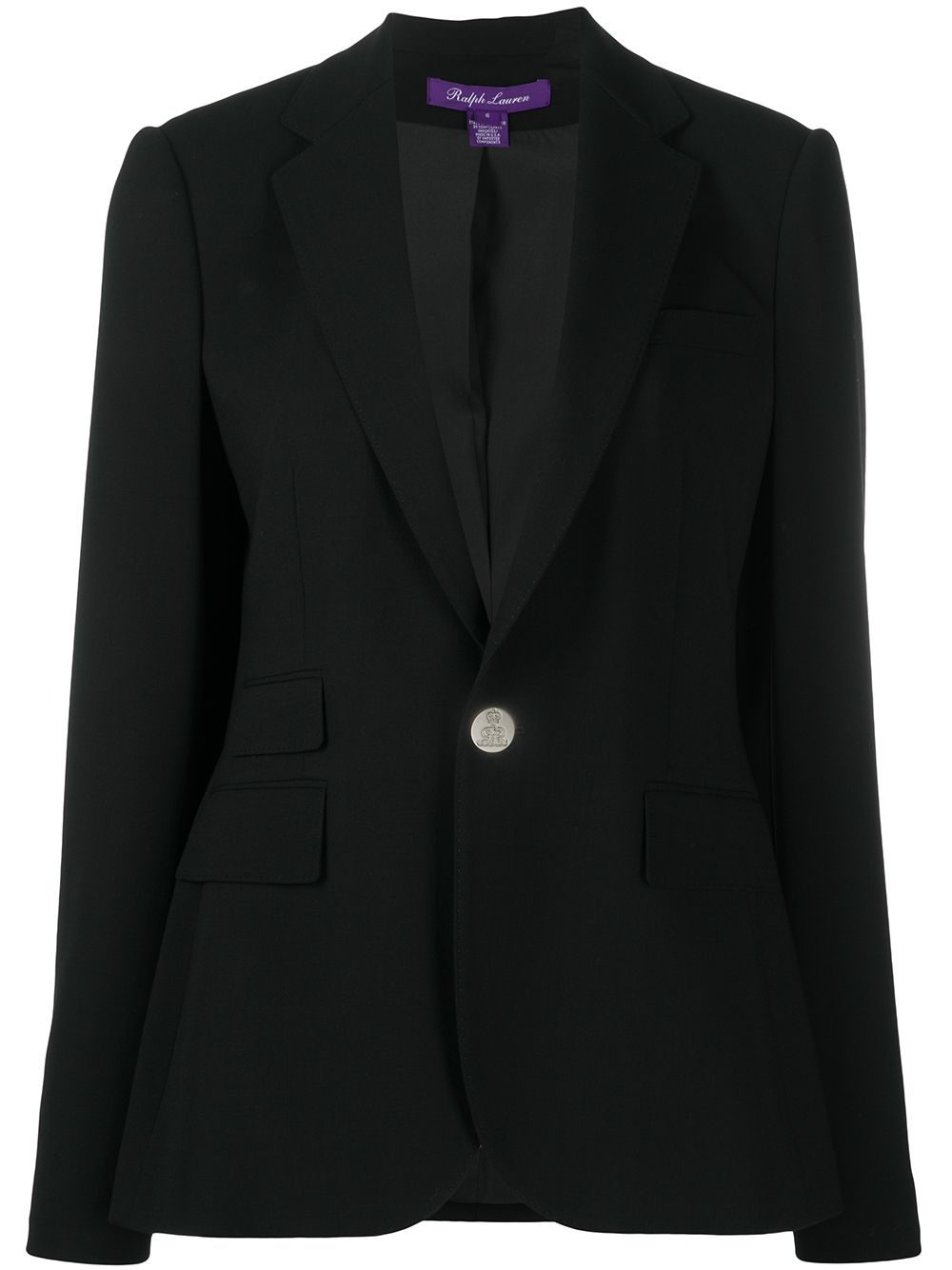 Ralph Lauren Collection 精裁西装夹克 - 黑色