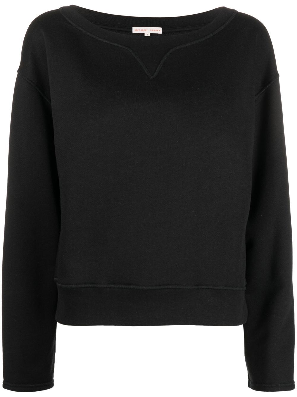Filippa K 一字领细节卫衣 - 黑色
