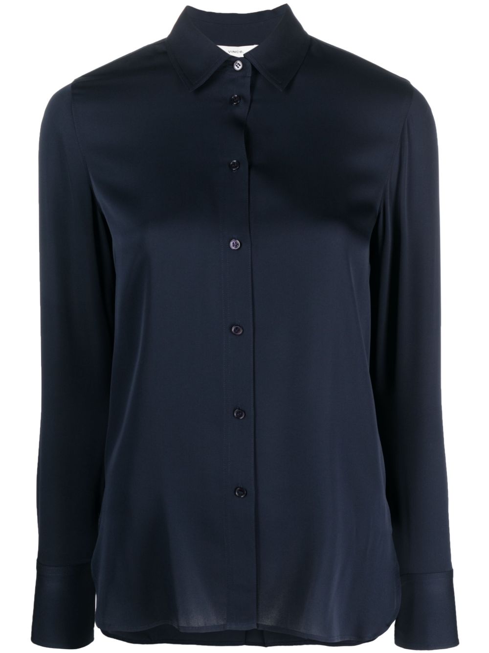 Vince classic collar shirt - 蓝色