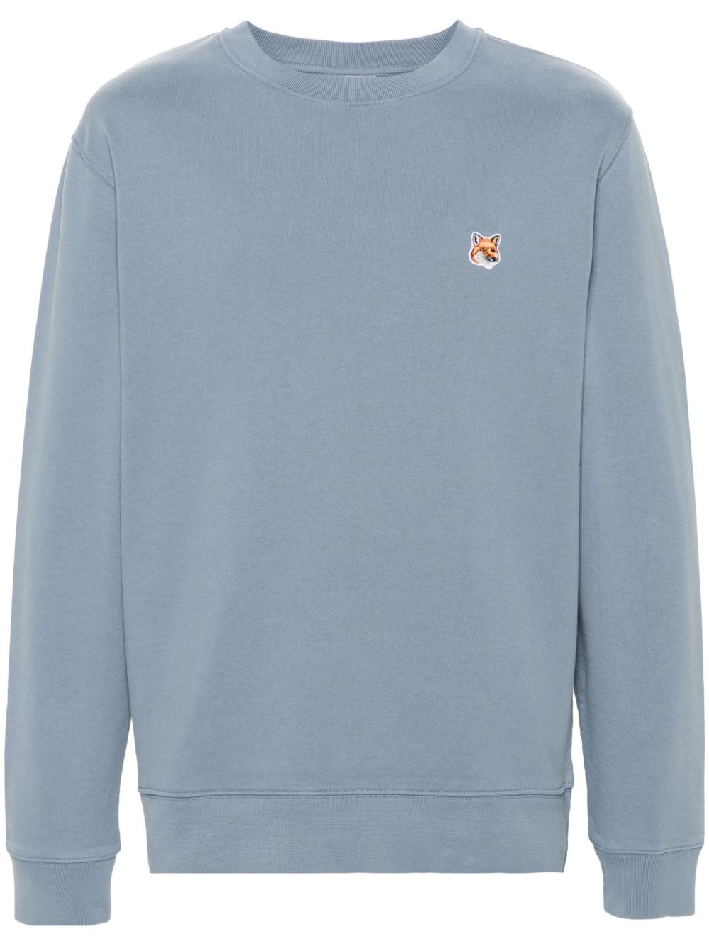 Maison Kitsuné Fox Head 贴花卫衣 - 蓝色