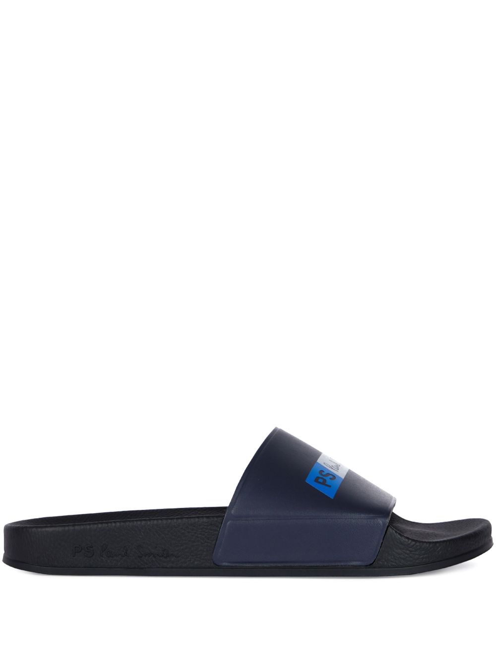 PS Paul Smith logo拖鞋 - 蓝色