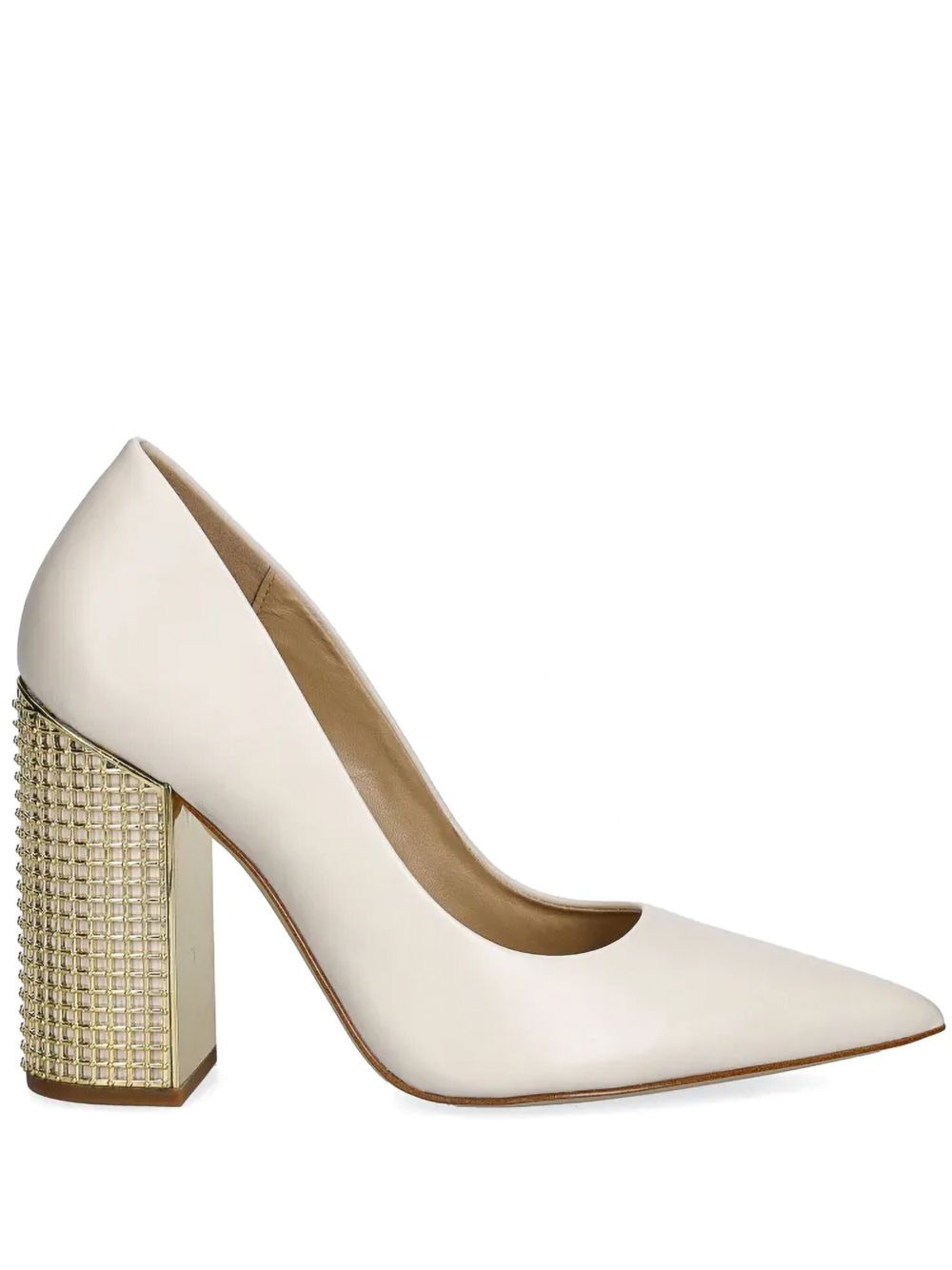 Michael Michael Kors Maxine 高跟鞋（10厘米） - 白色