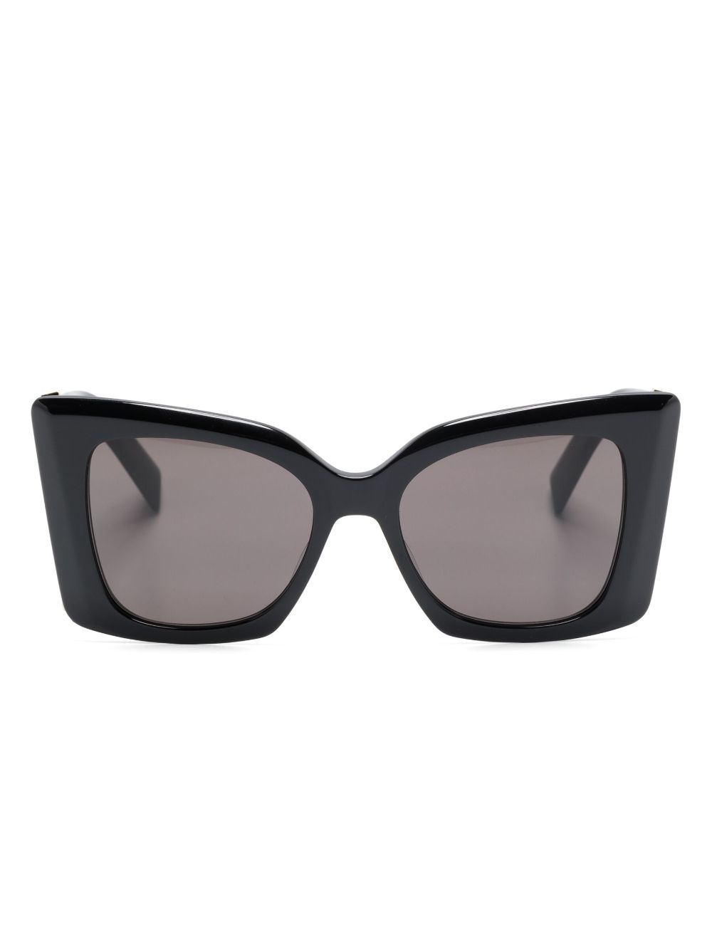 Saint Laurent Eyewear SLP Blaze 超大镜框太阳眼镜 - 黑色