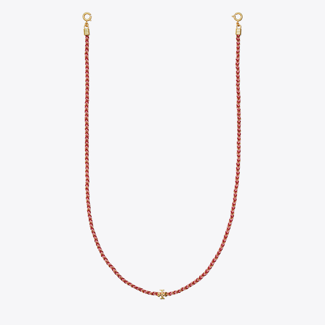 Tory Burch Braided Face Mask Chain