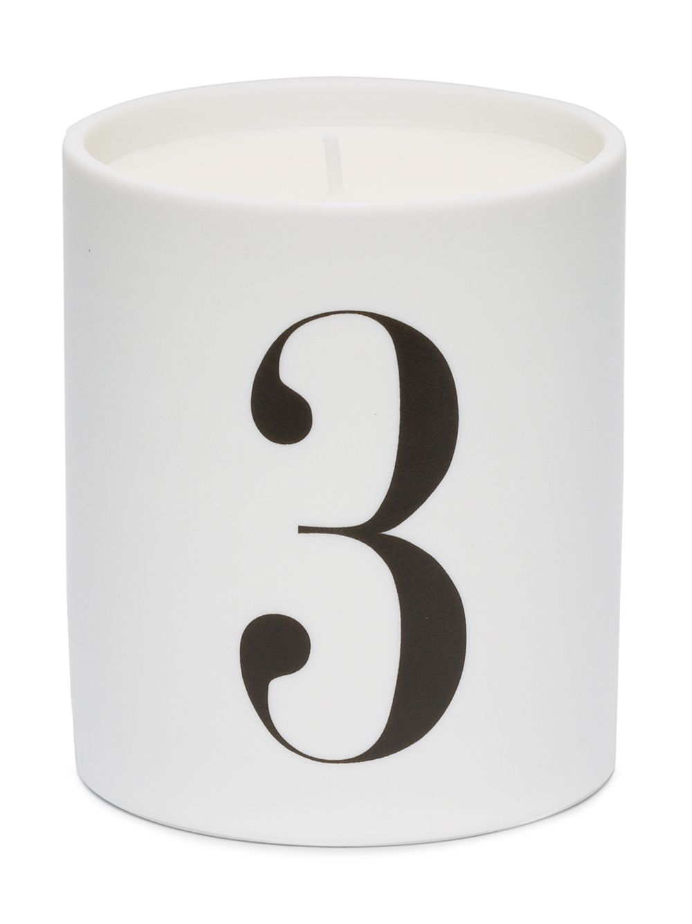 L'Objet white Eau d'Égée No.3蜡烛 - 白色