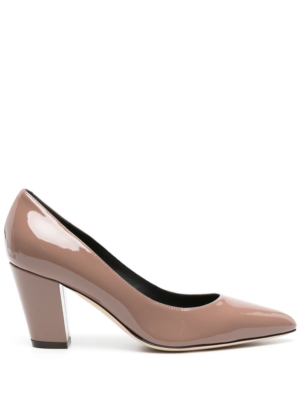 Giuseppe Zanotti Femiy 皮质中跟鞋 - 褐色