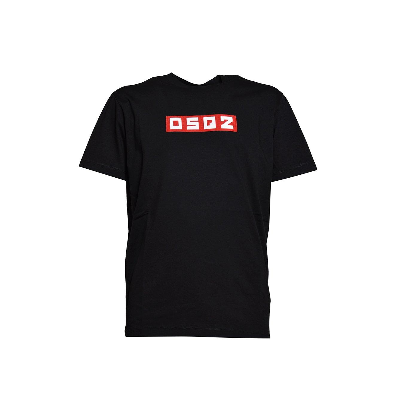 Dsquared2 D2 Logo Patch Crewneck T-shirt