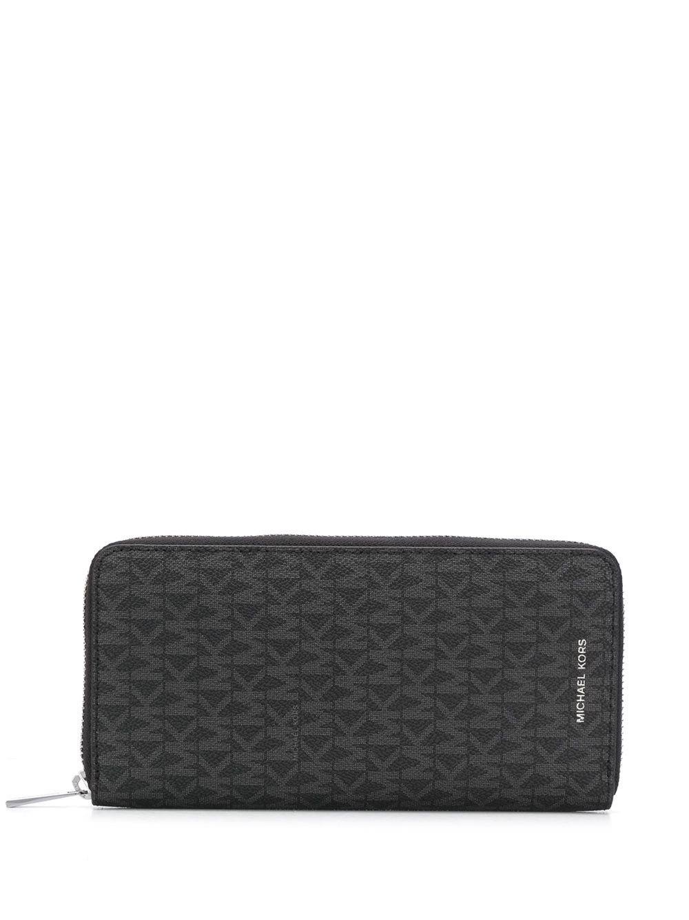 Michael Kors logo印花钱包 - 黑色