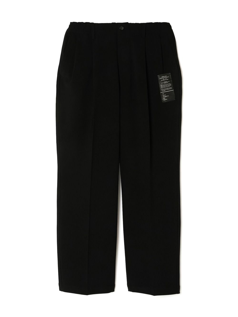 N.HOOLYWOOD logo-appliqué trousers - 黑色