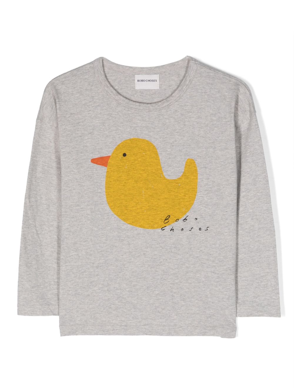 Bobo Choses Rubber Duck 长袖卫衣 - 灰色