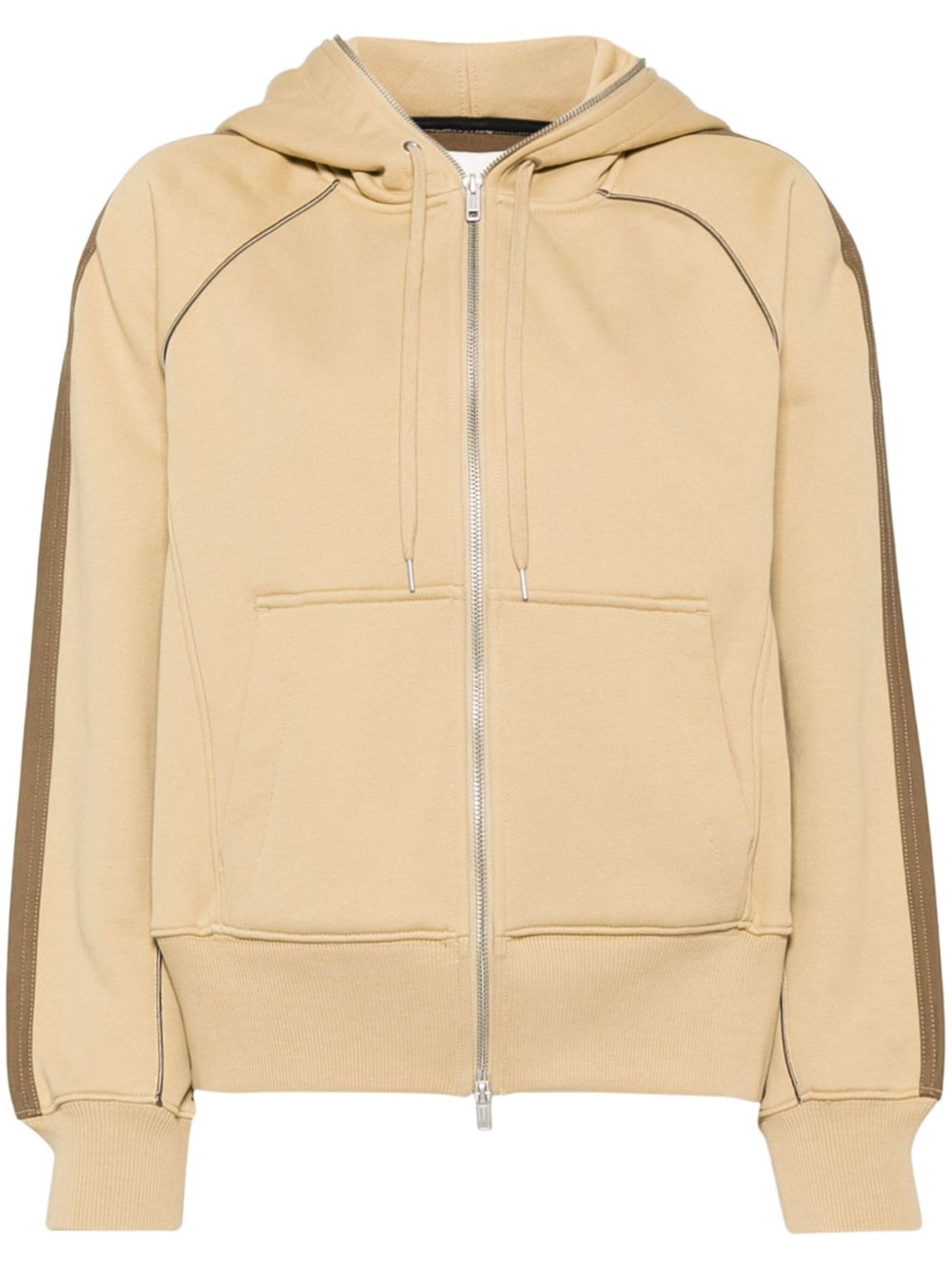 3.1 Phillip Lim 混搭设计毛巾布连帽衫 - 中性色