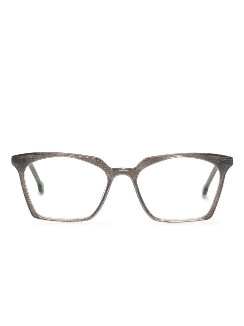 L.A. EYEWORKS Levi 方框眼镜 - 灰色